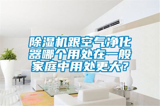 除濕機(jī)跟空氣凈化器哪個(gè)用處在一般家庭中用處更大？