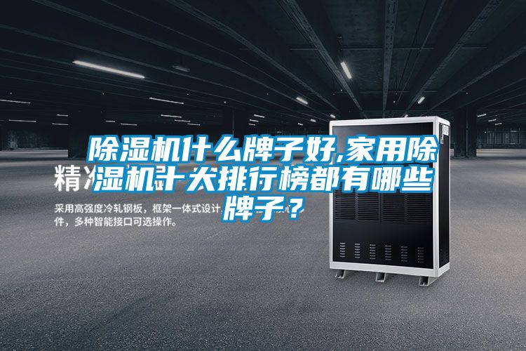 除濕機什么牌子好,家用除濕機十大排行榜都有哪些牌子？