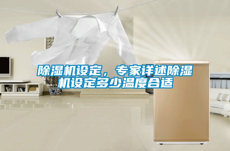 除濕機(jī)設(shè)定，專家詳述除濕機(jī)設(shè)定多少溫度合適