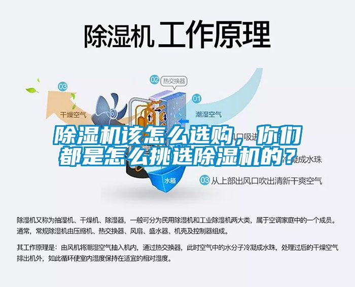 除濕機該怎么選購，你們都是怎么挑選除濕機的？