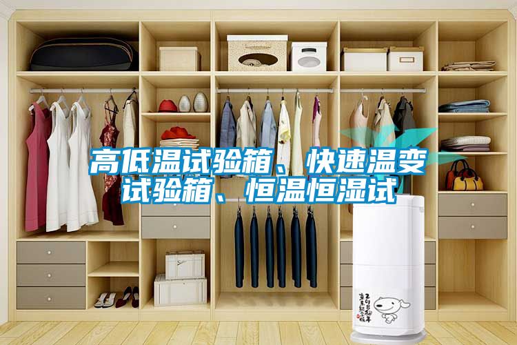 高低溫試驗(yàn)箱、快速溫變?cè)囼?yàn)箱、恒溫恒濕試