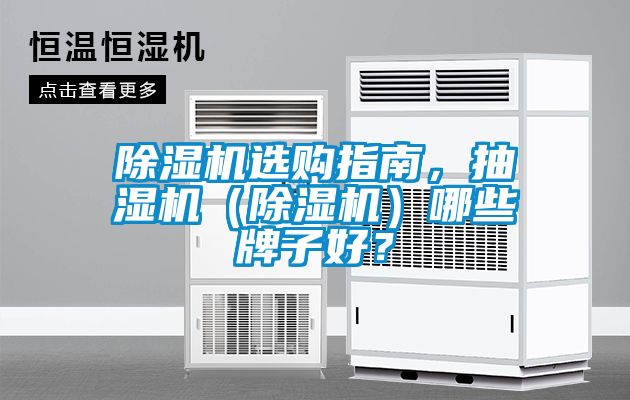 除濕機(jī)選購指南，抽濕機(jī)（除濕機(jī)）哪些牌子好？