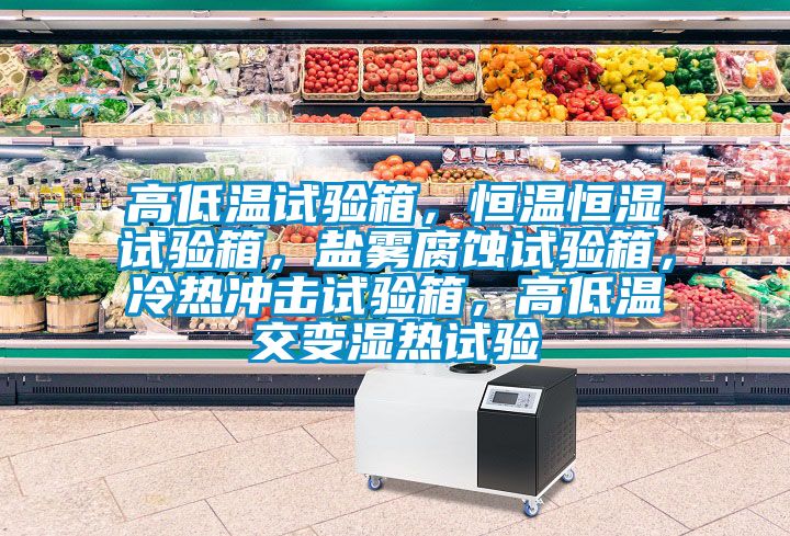 高低溫試驗箱，恒溫恒濕試驗箱，鹽霧腐蝕試驗箱，冷熱沖擊試驗箱，高低溫交變濕熱試驗